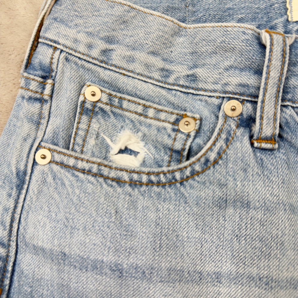 Madewell The Perfect Summer Jean Light Wash High Rise Straight Leg C2819 Size 28 - Picture 7 of 11